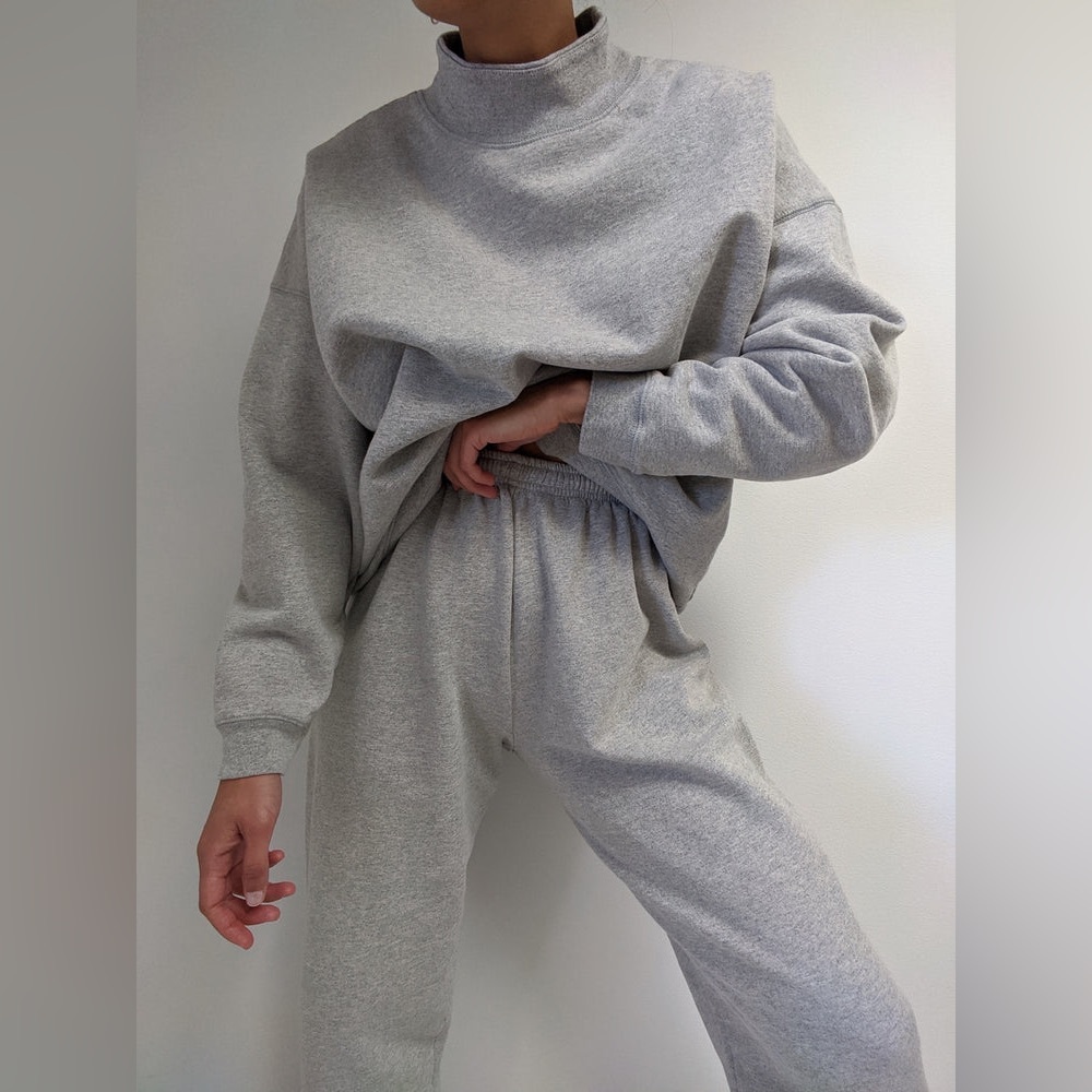 Na Nin James Cotton Mockneck Sweatshirt & Cleo Sweatpants